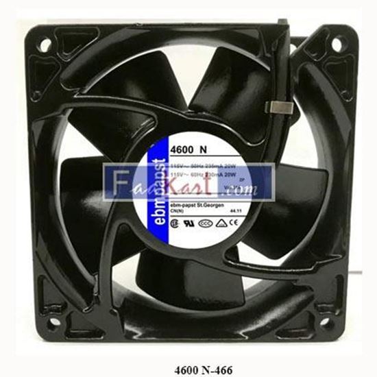 Picture of 4600N-466  ebm-papst  AC Fans AC Axial Fan+Wallring