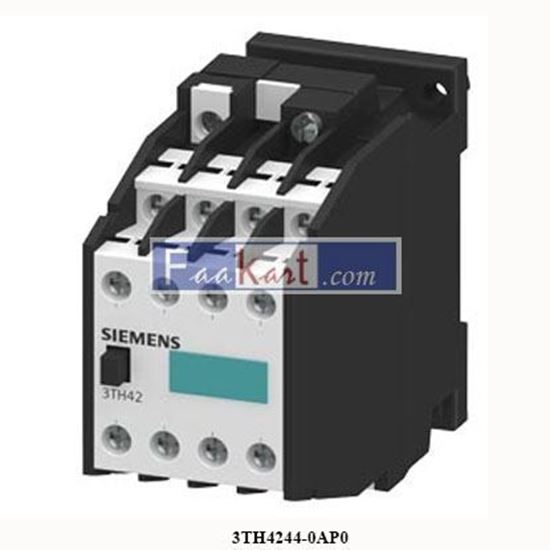 Picture of 3TH4244-0AP0  SIEMENS  contactor relay