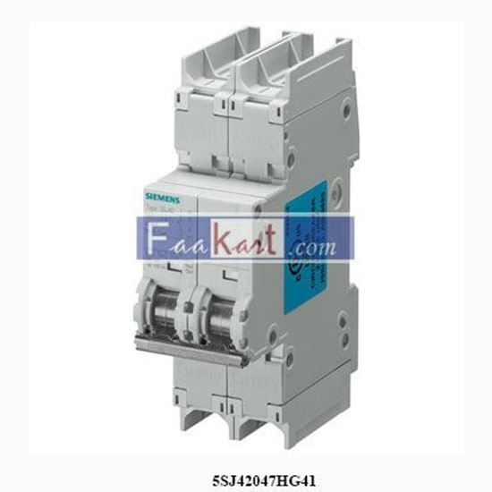 Picture of 5SJ4204-7HG41  SIEMENS Miniature circuit breaker