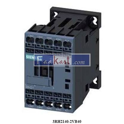 Picture of 3RH2140-2VB40  SIEMENS  coupling contactor relay