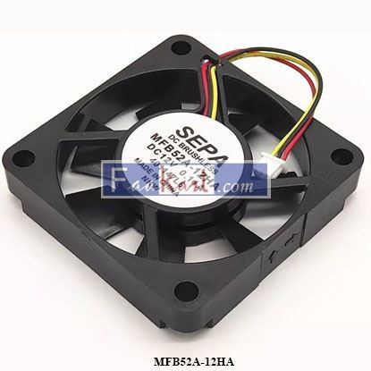 Picture of MFB52A-12HA Lighting Hub SEPA  Brushless Air Cooling Fan