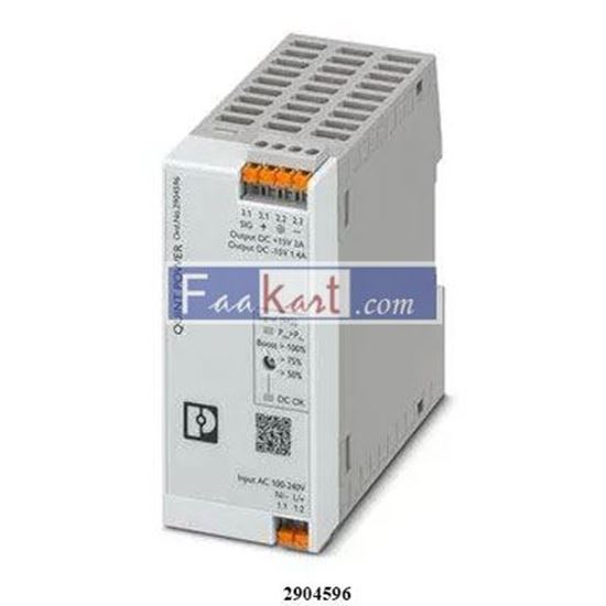 Picture of QUINT4-PS/1AC/2X15DC/2/PT  2904596 PHOENIX CONTACT Power supply