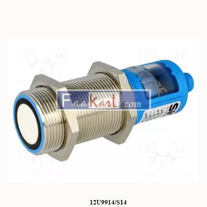 Picture of 12U9914/S14  Baumer Threaded Barrel Ultrasonic Proximity Sensor
