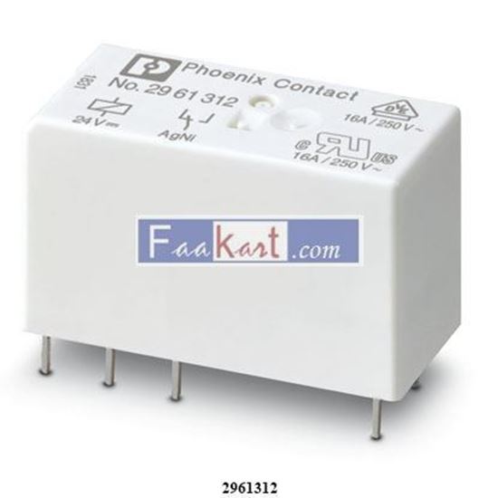 Picture of REL-MR- 24DC/21HC  2961312 PHOENIX CONTACT MINIATURE POWER RELAY