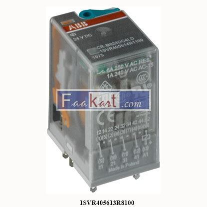 Picture of CR-M110DC4L  1SVR405613R8100 ABB  Pluggable interface relay