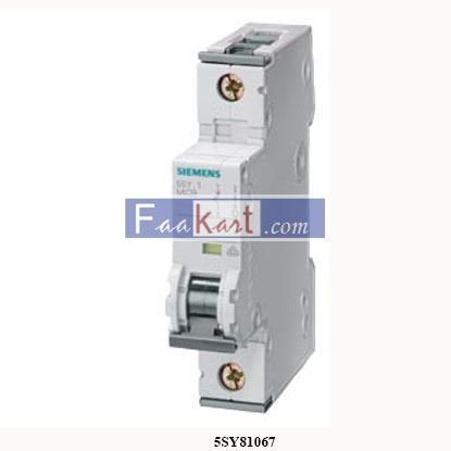 Picture of 5SY8106-7  SIEMENS  Circuit breaker