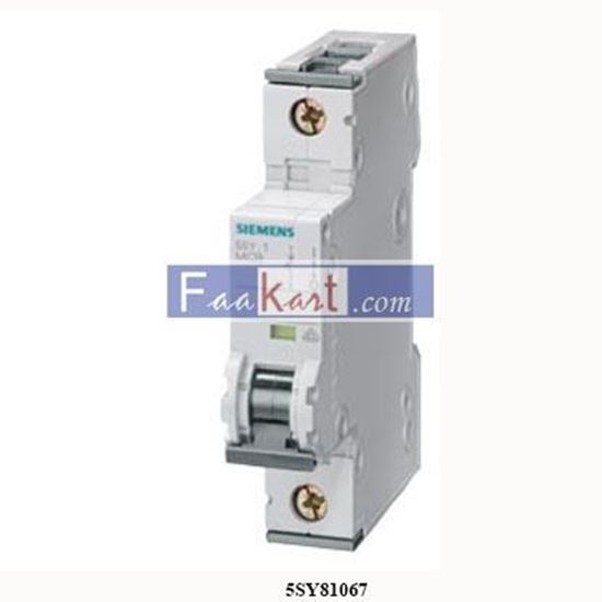Picture of 5SY8106-7  SIEMENS  Circuit breaker