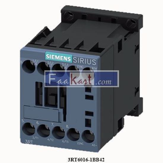 Picture of 3RT6016-1BB42 SIEMENS Contactor