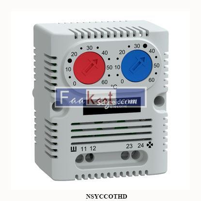 Picture of NSYCCOTHD  SCHNEIDER Thermostats Double Thermostat