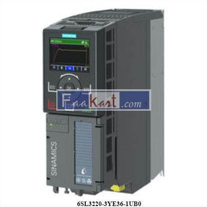 Picture of 6SL3220-3YE36-1UB0  Siemens Rated power