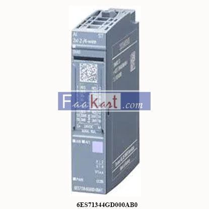 Picture of 6ES7134-4GD00-0AB0 - SIEMENS ANALOG ELECTRONIC MODULE