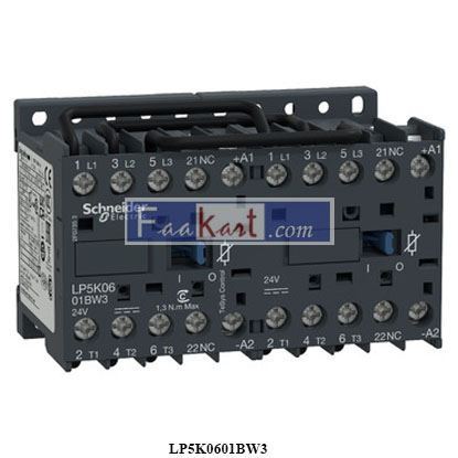 Picture of LP5K0601BW3 SCHNEIDER  TeSys K reversing contactor