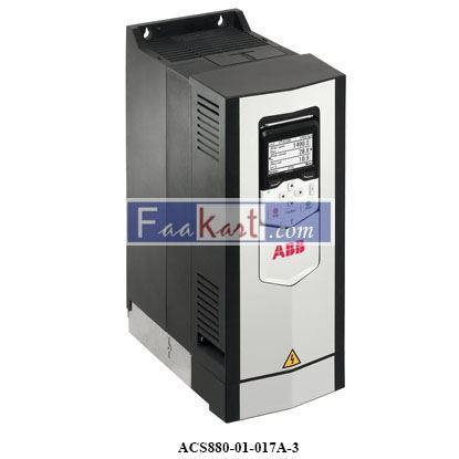 Picture of ACS880-01-017A-3  ABB LV AC industrial wall-mounted single drive