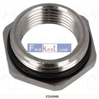 Picture of 52101968  MR-M25/M20-HEXA  LAPP Reduction of threads for glands; M20; M25; brass; Plating: nickel