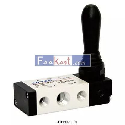 Picture of 4H330C-08 HAND Airtac LEVER VALVE