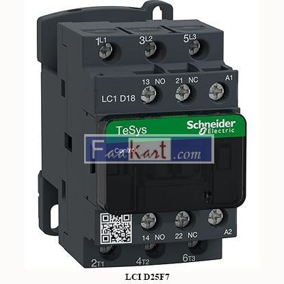 Picture of LCI D25F7 SCHNEIDER  TeSys D contactor