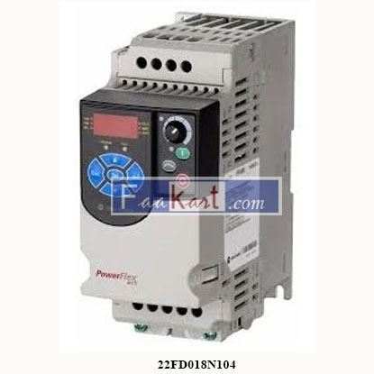 Picture of 22F-D018N104 ALLEN-BRADLEY  FREQUENCY INVERTER POWER FLEX 4M 7.5 KW SERIES A  ALLEN BRADLEY
