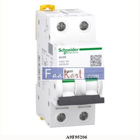 Picture of A9F95206 SCHNEIDER Miniature circuit breaker