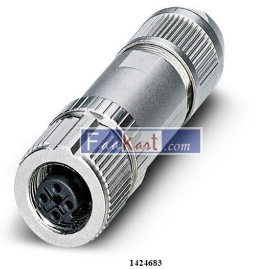Picture of 1424683  SACC-M12FSD-4PL SH PN  PHOENIX CONTACT Connector