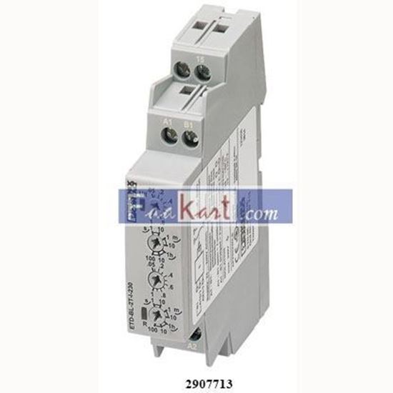 Picture of ETD-BL-2T-I-230  2907713  PHOENIX CONTACT Timer relay