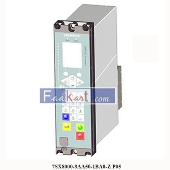 Picture of 7SX8000-3AA50-1BA0-Z P05 SIEMENS  universal protection device