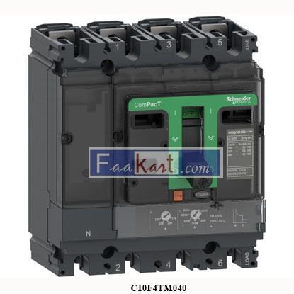 Picture of C10F4TM040  SCHNEIDER  Circuit breaker