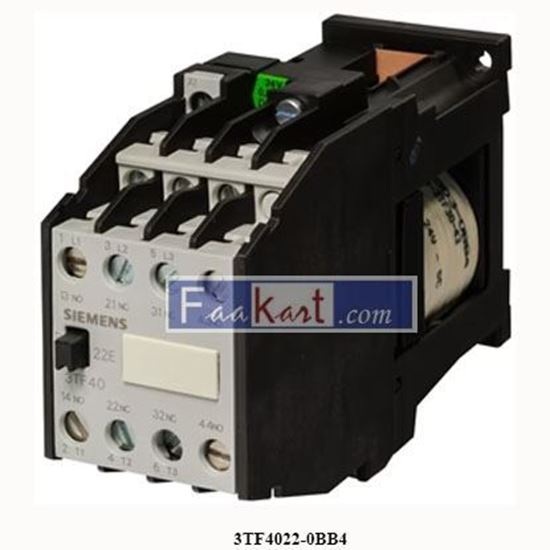 Picture of 3TF4022-0BB4 Siemens CONTACTOR