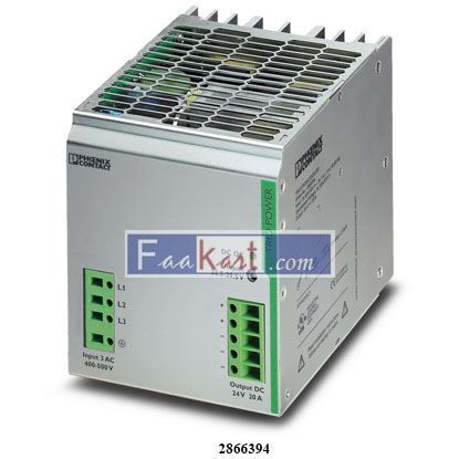 Picture of TRIO-PS/3AC/24DC/20  2866394  PHOENIX CONTACT  Power supply