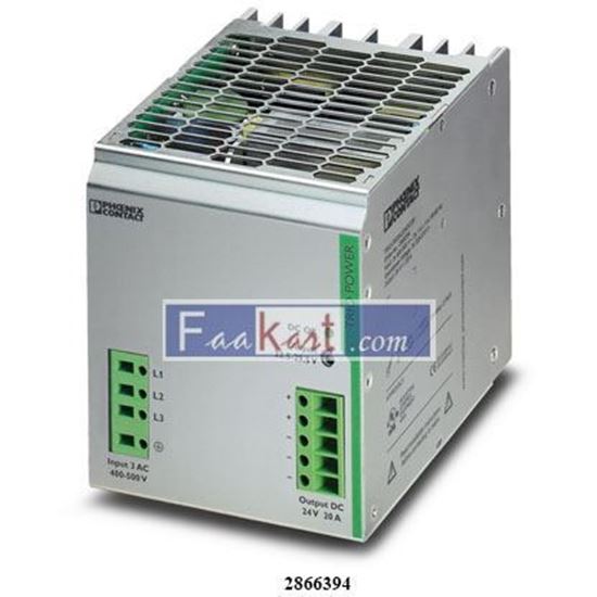 Picture of TRIO-PS/3AC/24DC/20  2866394  PHOENIX CONTACT  Power supply