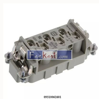 Picture of 09310062601 HARTING Male Insert Gray 6+Ground Position Screw