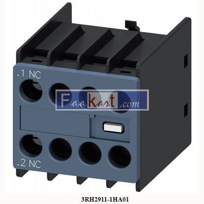 Picture of 3RH2911-1HA01 SIEMENS Auxiliary contacts