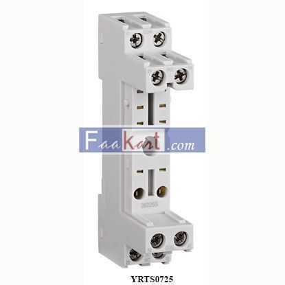Picture of YRTS0725  SCHRACK TECHNIK  Socket with screw terminals