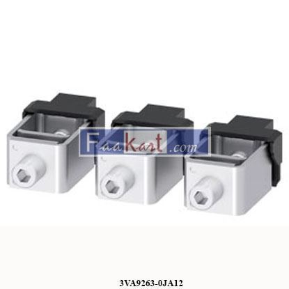 Picture of 3VA9263-0JA12  SIEMENS  box terminal; 3 units accessory