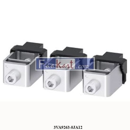 Picture of 3VA9263-0JA12  SIEMENS  box terminal; 3 units accessory