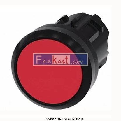 Picture of 3SB6210-0AB20-1FA0  SIEMENS RED PLASTIC PUSH BUTTON