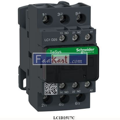 Picture of LC1D25U7C   Schneider Electric  Contactor