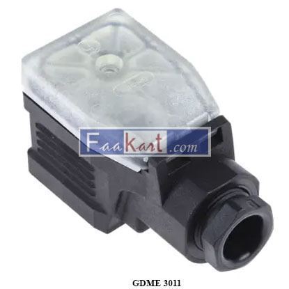 Picture of 933022100  GDME 3011 Hirschmann valve connector