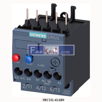 Picture of 3RU2116-1AB0  SIEMENS  Overload relay