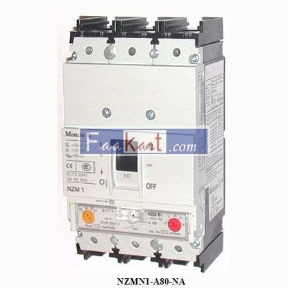 Picture of NZMN1-A80-NA  274241 Eaton Moeller Molded Case Circuit Breaker