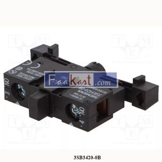 Picture of 3SB3420-0B  Siemens Contact block
