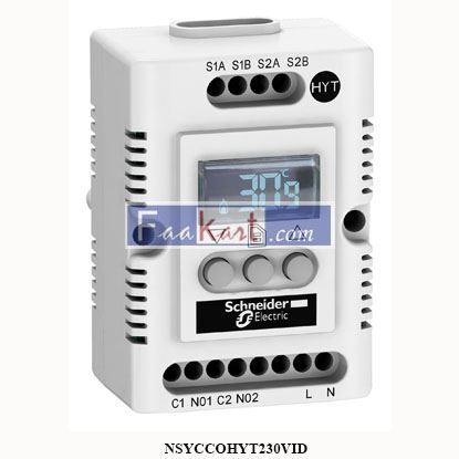 Picture of NSYCCOHYT230VID  SCHNEIDER Climasys CC - electronic hygrotherm