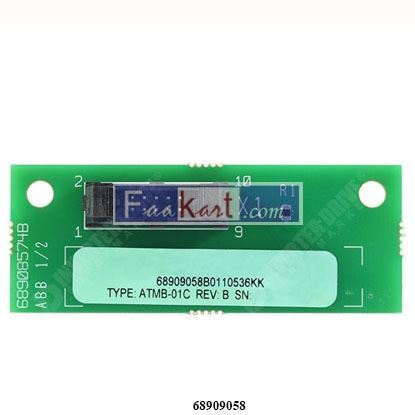 Picture of ATMB-01C  68909058  ABB TEMPERATURE MEASUREMENTS BOARD