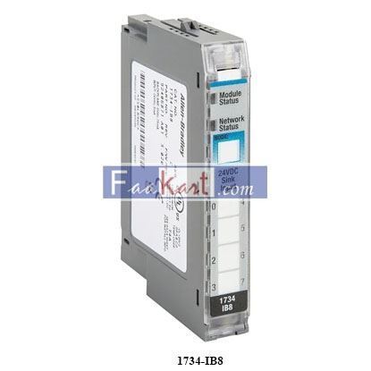 Picture of 1734-IB8 Allen Bradley I/O Module, Digital DC Input, 8