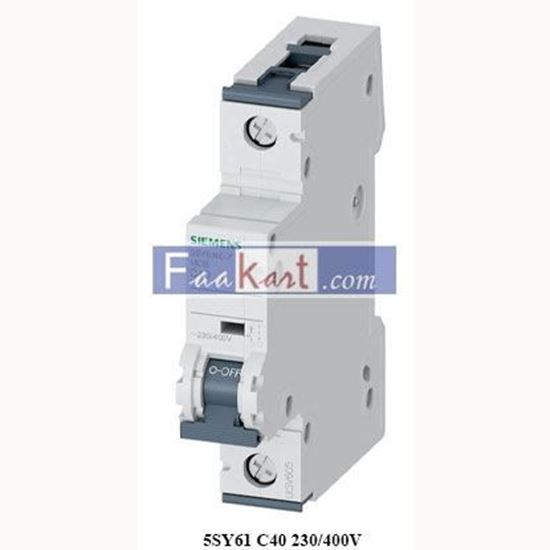 Picture of 5SY61  SIEMENS  MINATURE CIRCUIT BREAKER