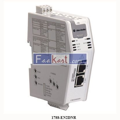 Picture of 1788-EN2DNR  Allen-Bradley  EtherNet/IP to DevicNet Linking DeviceEtherNet/IP to DevicNet Linking Device
