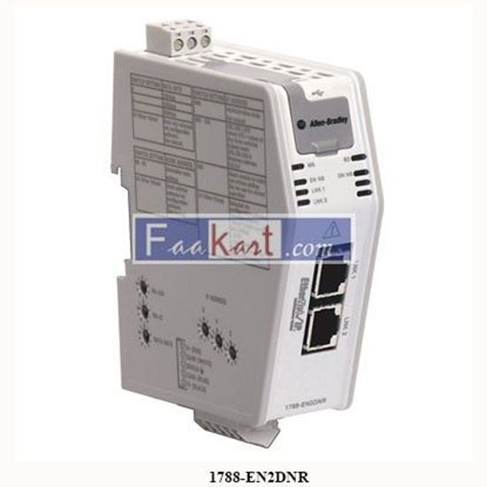 Picture of 1788-EN2DNR  Allen-Bradley  EtherNet/IP to DevicNet Linking DeviceEtherNet/IP to DevicNet Linking Device